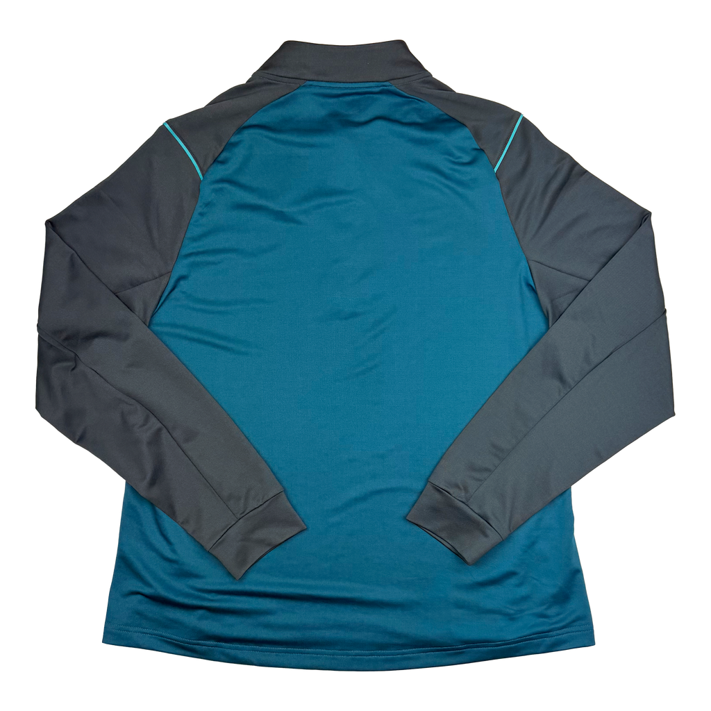 Newcastle United Quarter-Zip Teal Drill Top (2022-23) | Women's Large