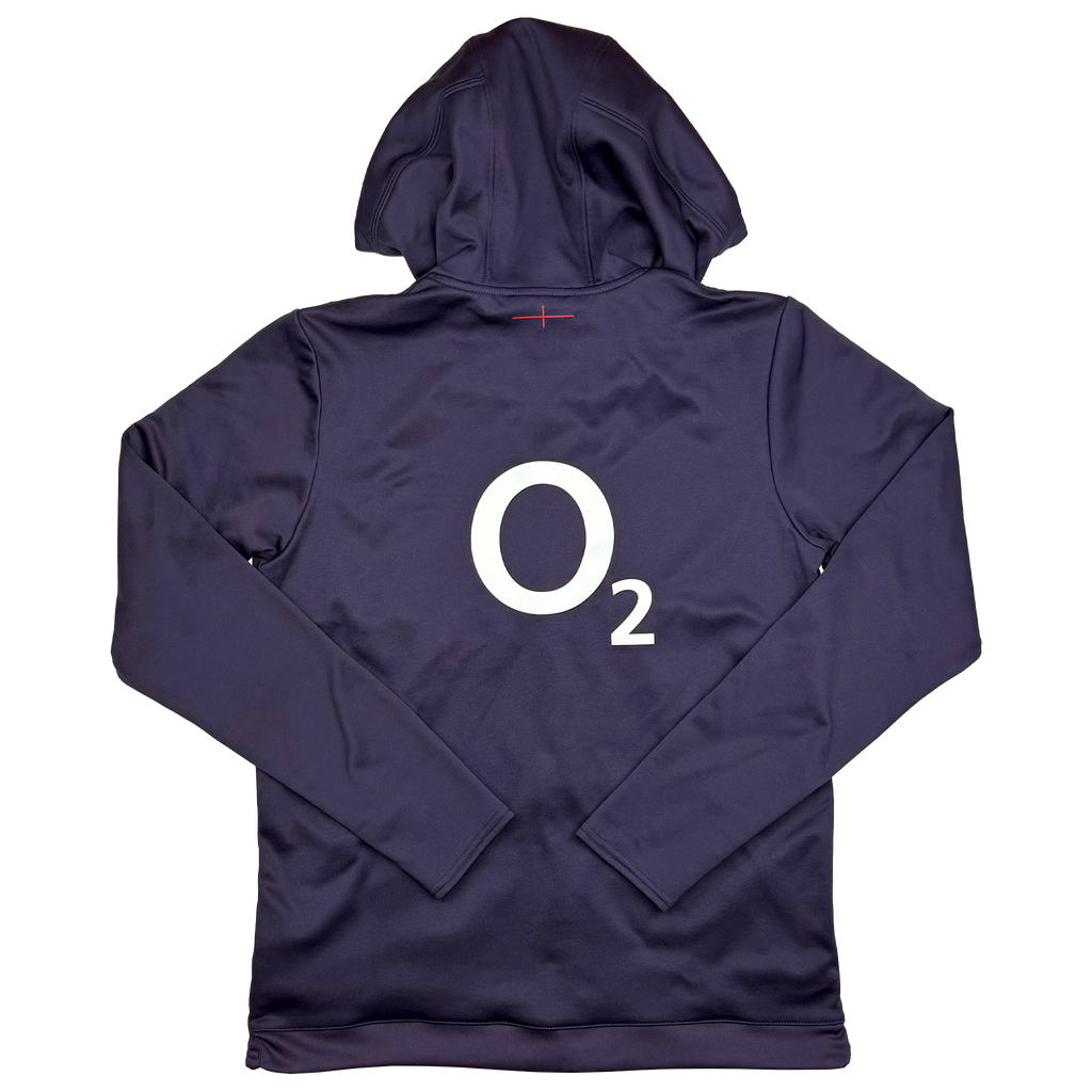 England Rugby Union Purple Hooded Training Top | Women's Medium