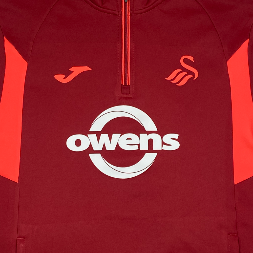 Swansea City Quarter-Zip Training Top (2023-24) | Large