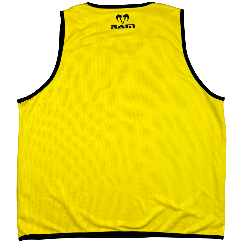 Ram Reversible Rugby Training Bib Red/Yellow | Extra Large