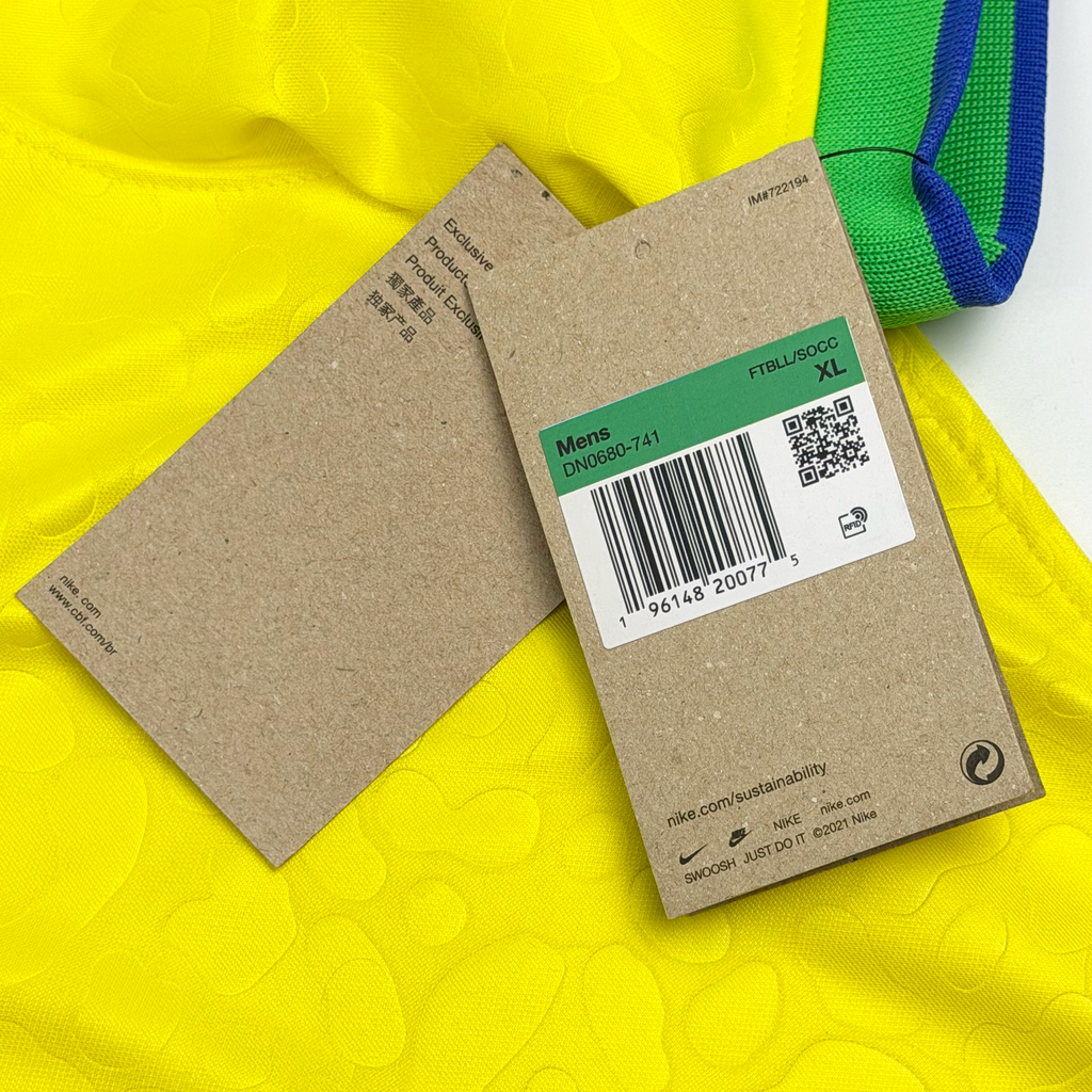 Brazil Home Shirt (2022) | Extra Large