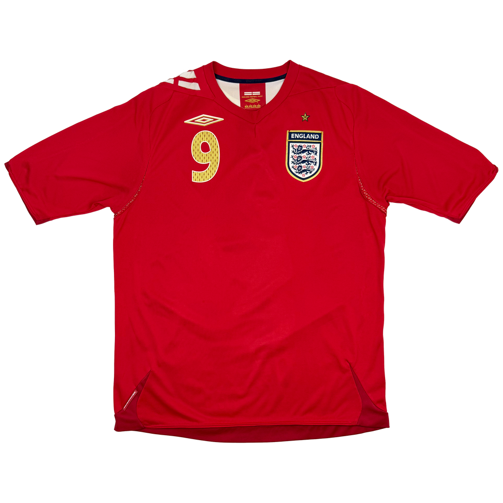 England Away Shirt (2006) - Rooney 9 | Large