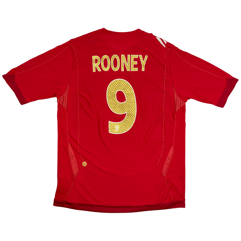 England Away Shirt (2006) - Rooney 9 | Large