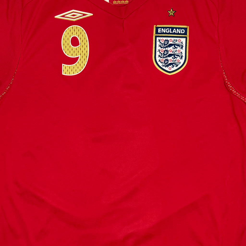 England Away Shirt (2006) - Rooney 9 | Large