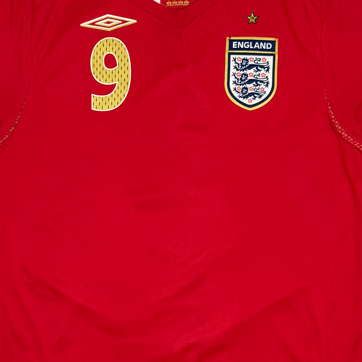 England Away Shirt (2006) - Rooney 9 | Large