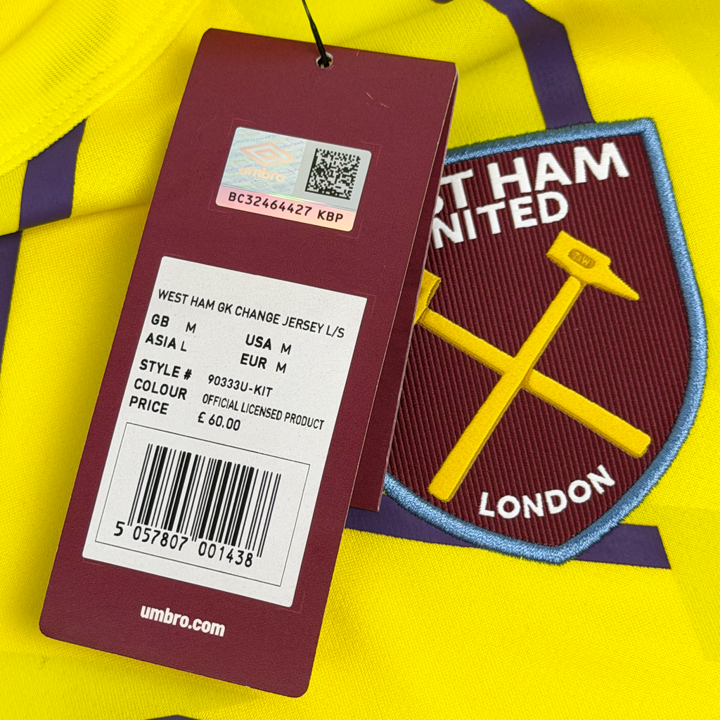 West Ham United Away Goalkeeper Shirt (2019-20) | Medium