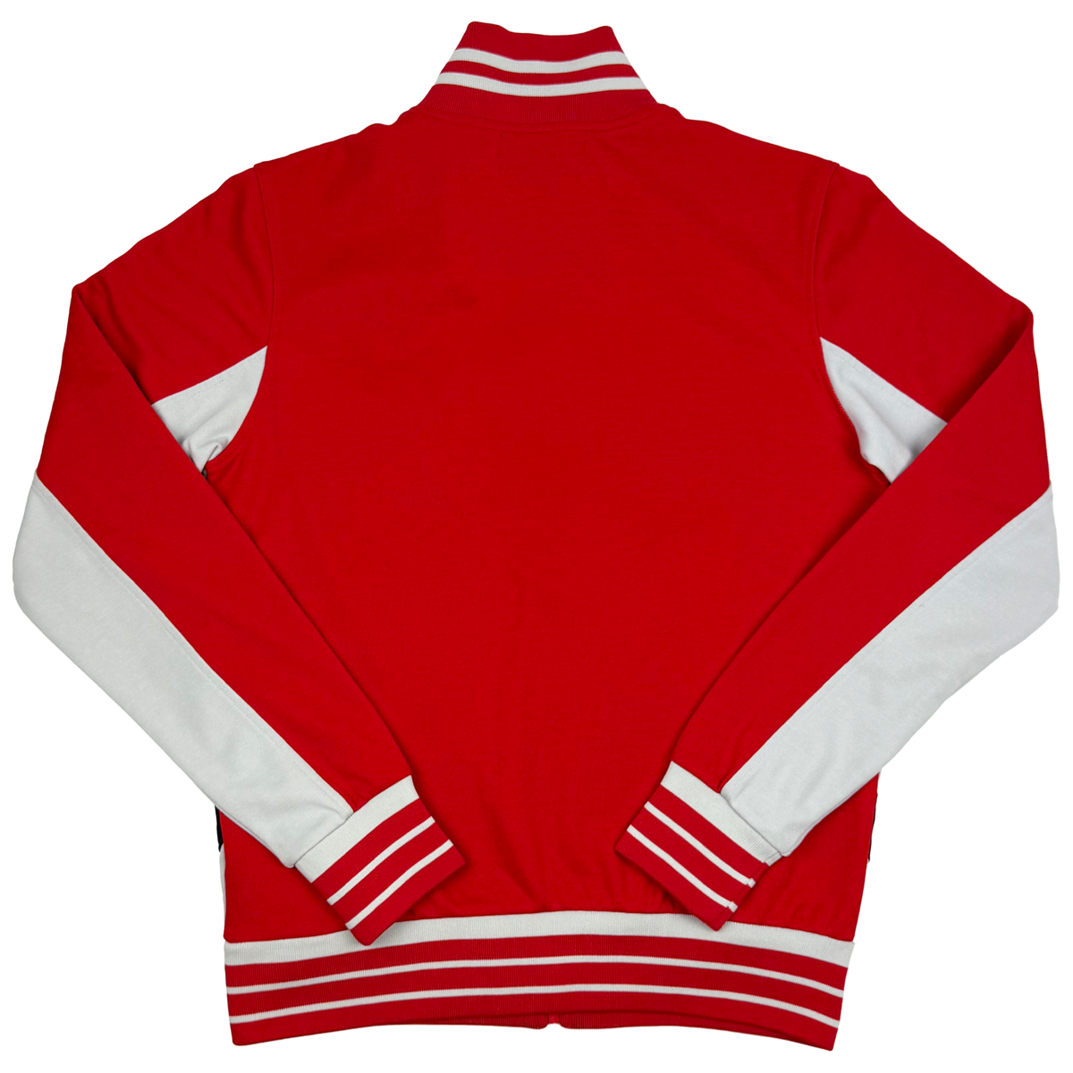 Fila White Line Red and Grey Track Top | Small