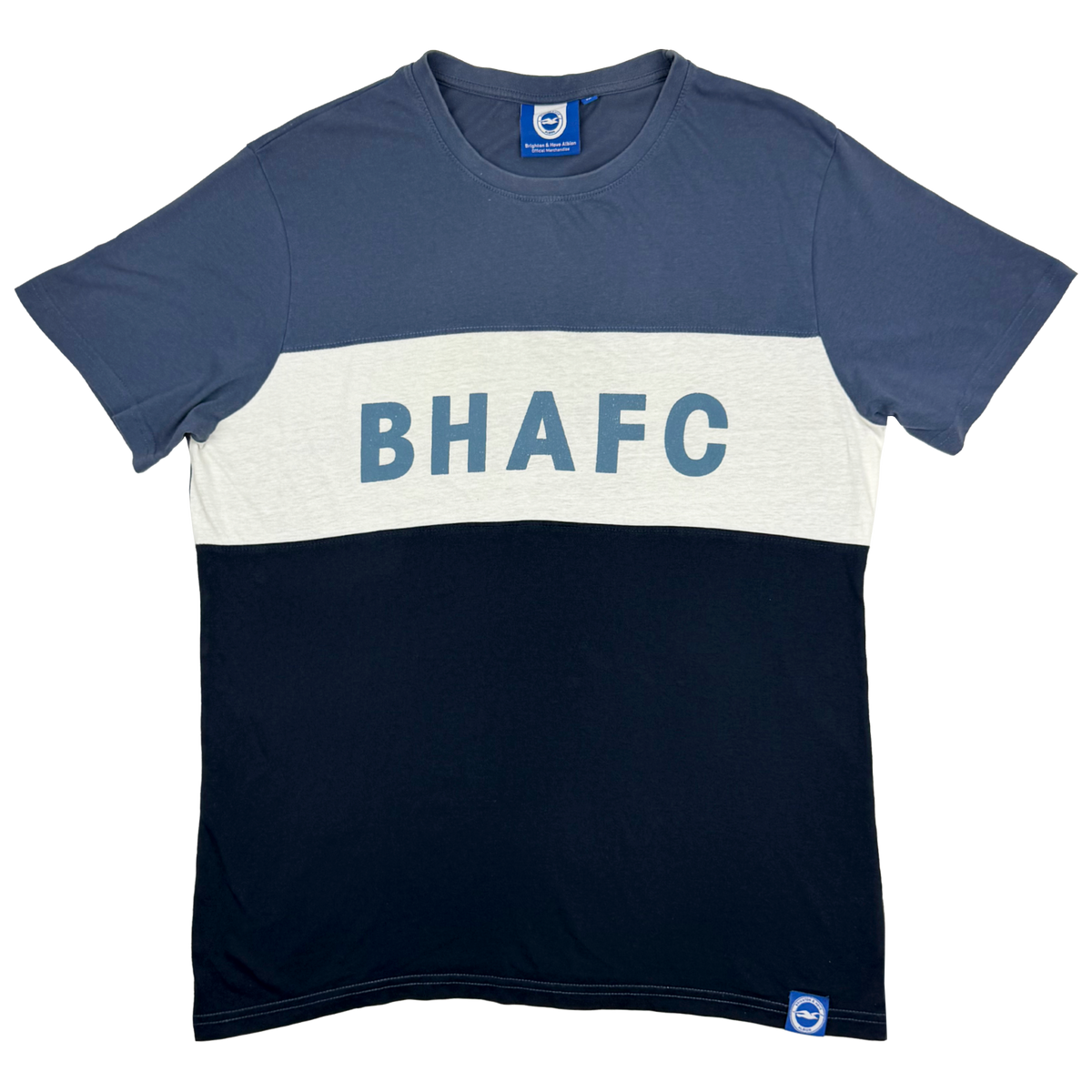 Brighton & Hove Albion 'BHAFC' Print T-Shirt | Medium