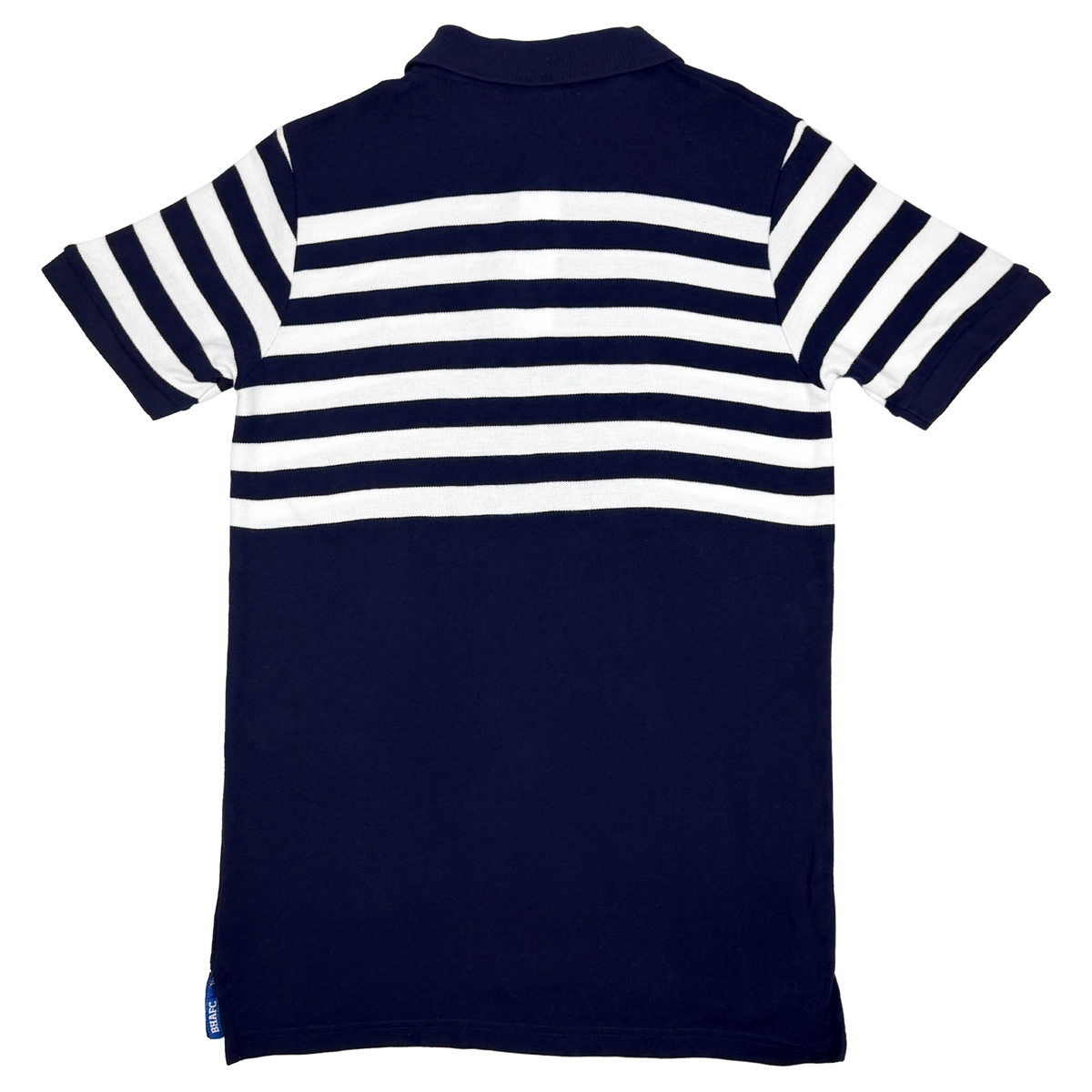 Brighton & Hove Albion Navy Striped Polo Shirt | Medium
