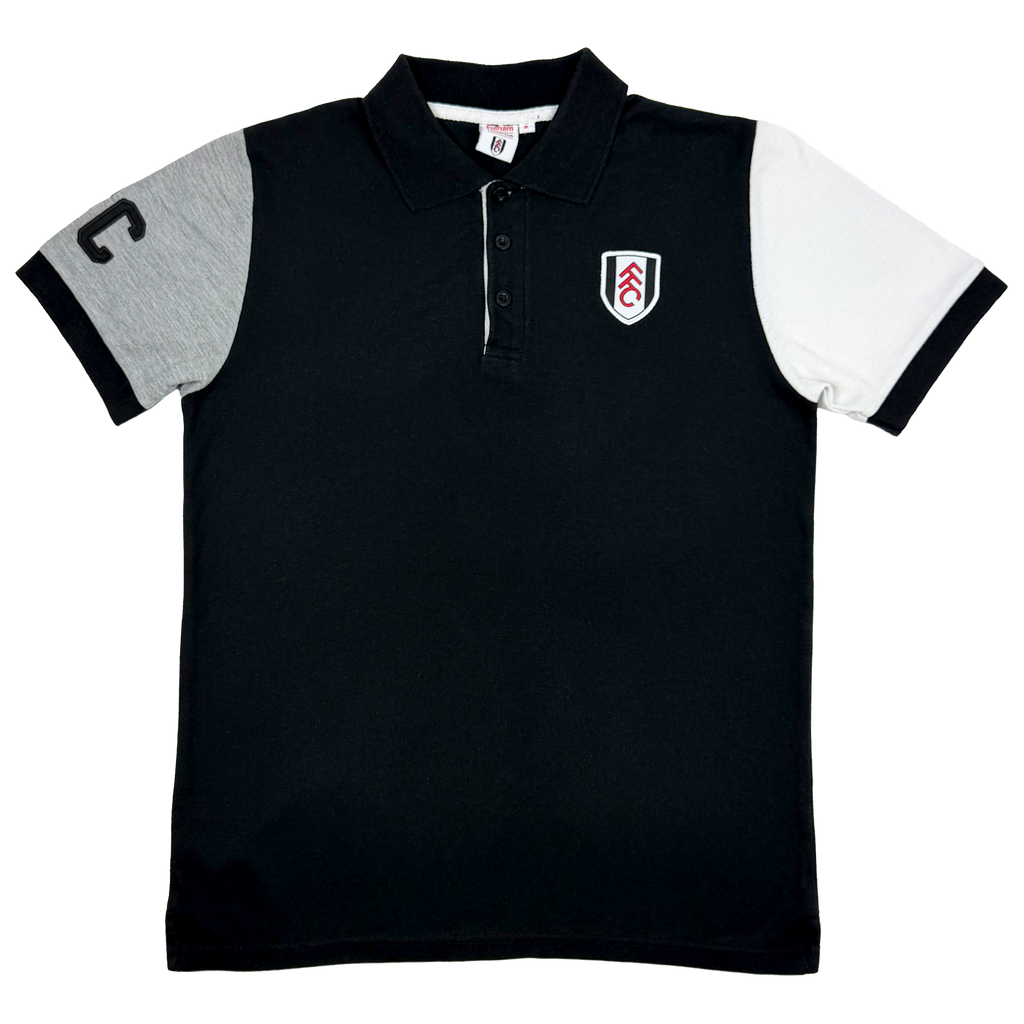 Fulham Black Polo Shirt | Small