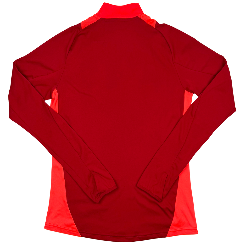 Aston Villa Red Quarter-Zip Drill Top (2023-24) | Women’s Small