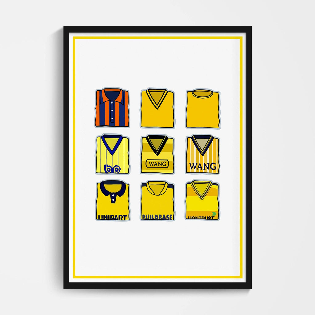 Oxford United Shirts Through the Years